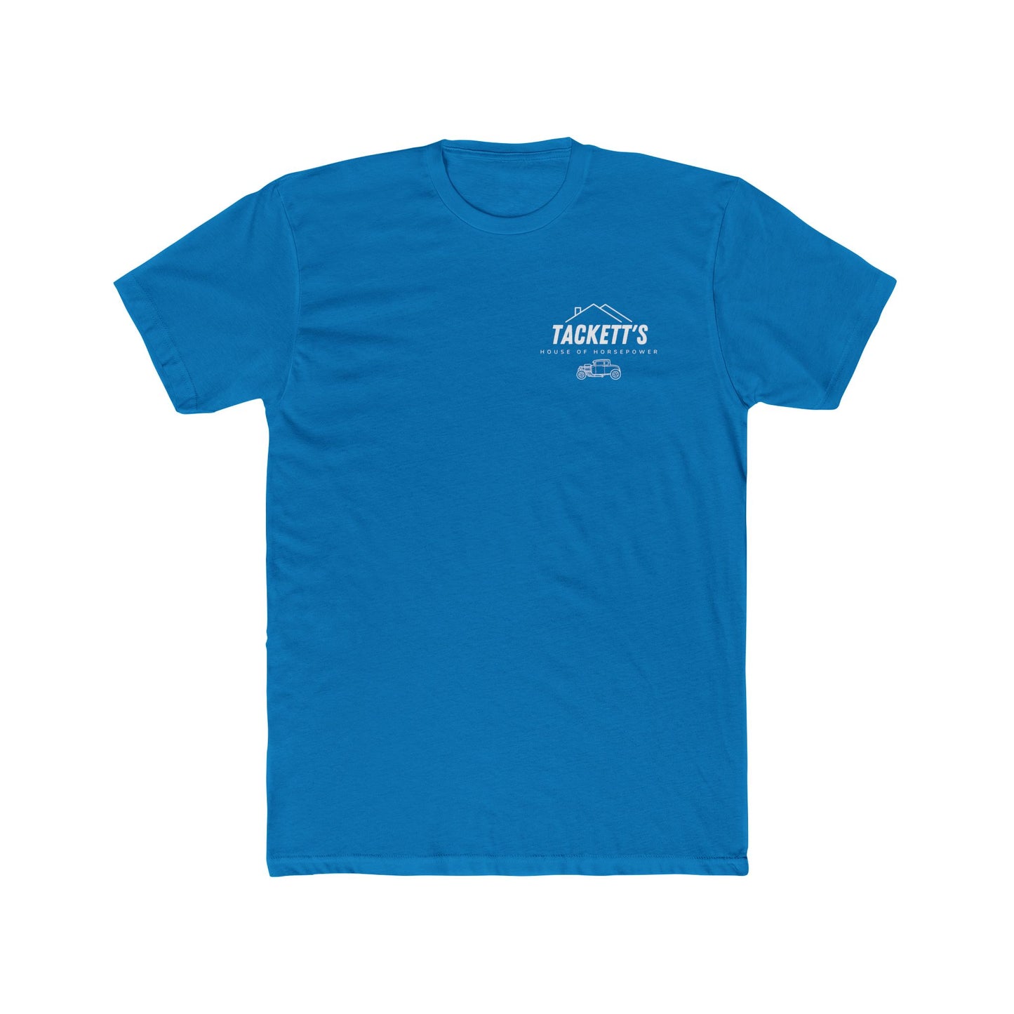 Tackett's House of Horsepower Tee - White Logo