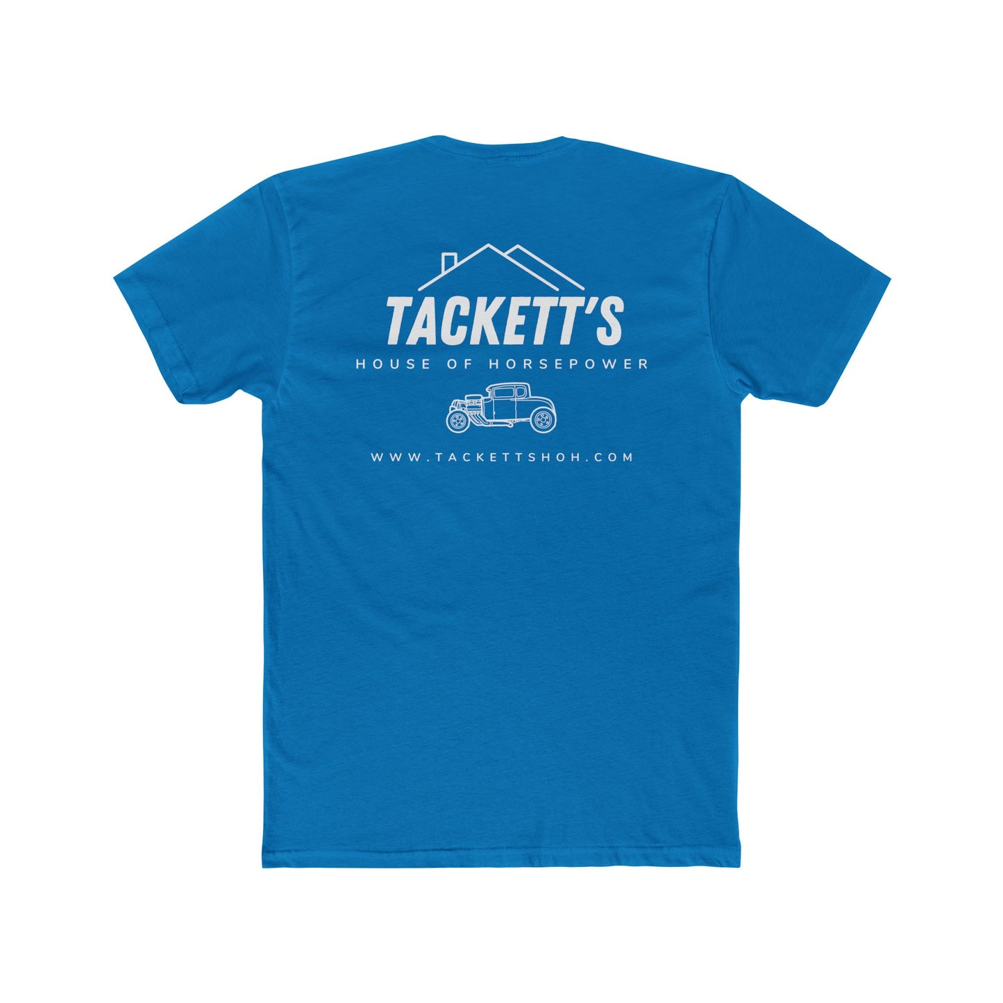 Tackett's House of Horsepower Tee - White Logo
