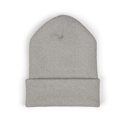 Classic Cuffed Beanie, Vintage Logo — Warm Team Knit Hat
