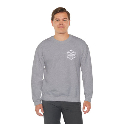 Sweatshirt Tackett's House of Horsepower — Mechanics Racing Crewneck, White Logo