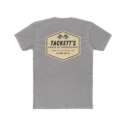 Tackett's House of Horsepower Tee — Vintage Racing Flags T‑Shirt