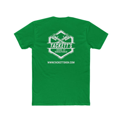 Classic Piston Engine Tee — Solid Cotton Short-Sleeve T-Shirt