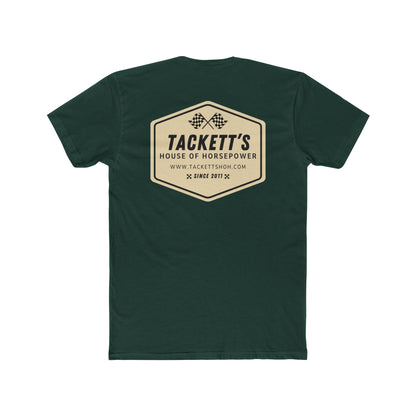 Tackett's House of Horsepower Tee — Vintage Racing Flags T‑Shirt