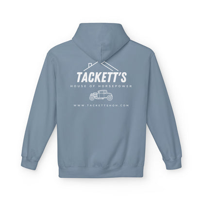 Tackett's House of Horsepower Hoodie - White Logo