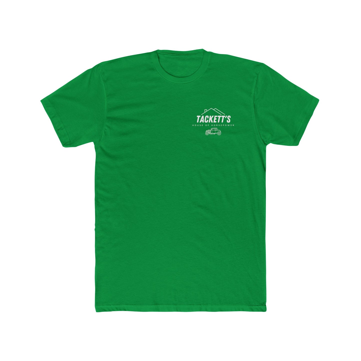Tackett's House of Horsepower Tee - White Logo