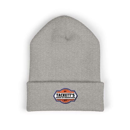 Classic Cuffed Beanie, Vintage Logo — Warm Team Knit Hat