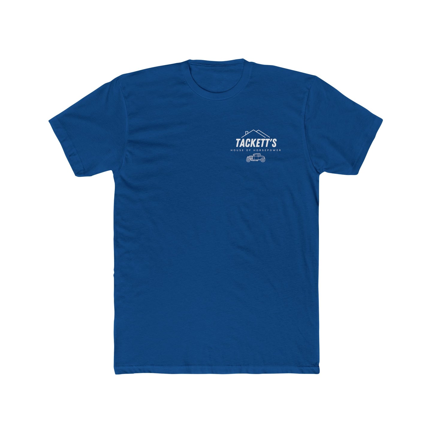 Tackett's House of Horsepower Tee - White Logo