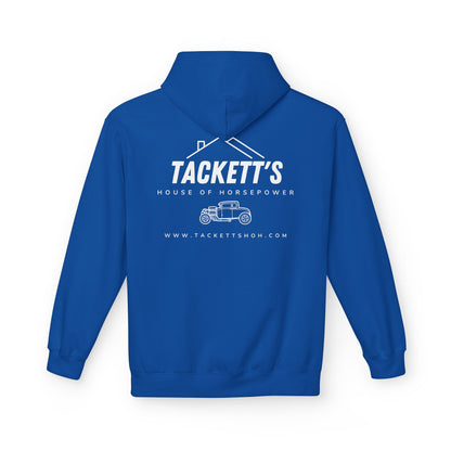 Tackett's House of Horsepower Hoodie - White Logo