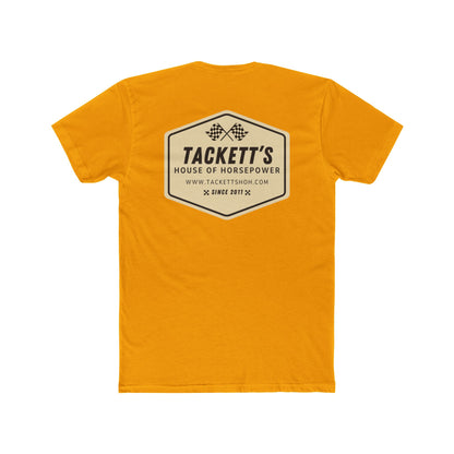 Tackett's House of Horsepower Tee — Vintage Racing Flags T‑Shirt