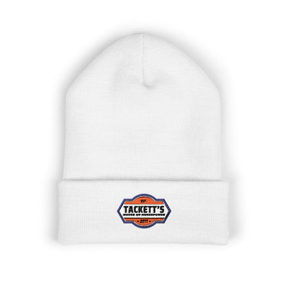 Classic Cuffed Beanie, Vintage Logo — Warm Team Knit Hat