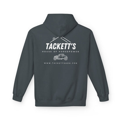 Tackett's House of Horsepower Hoodie - White Logo