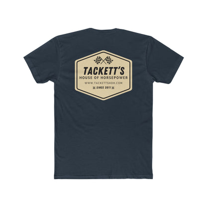 Tackett's House of Horsepower Tee — Vintage Racing Flags T‑Shirt