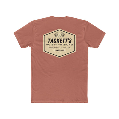 Tackett's House of Horsepower Tee — Vintage Racing Flags T‑Shirt