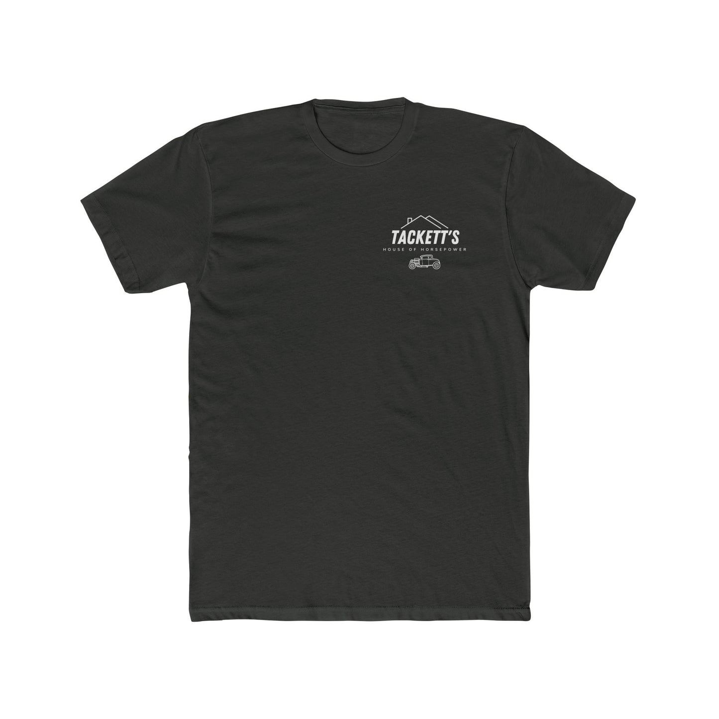 Tackett's House of Horsepower Tee - White Logo