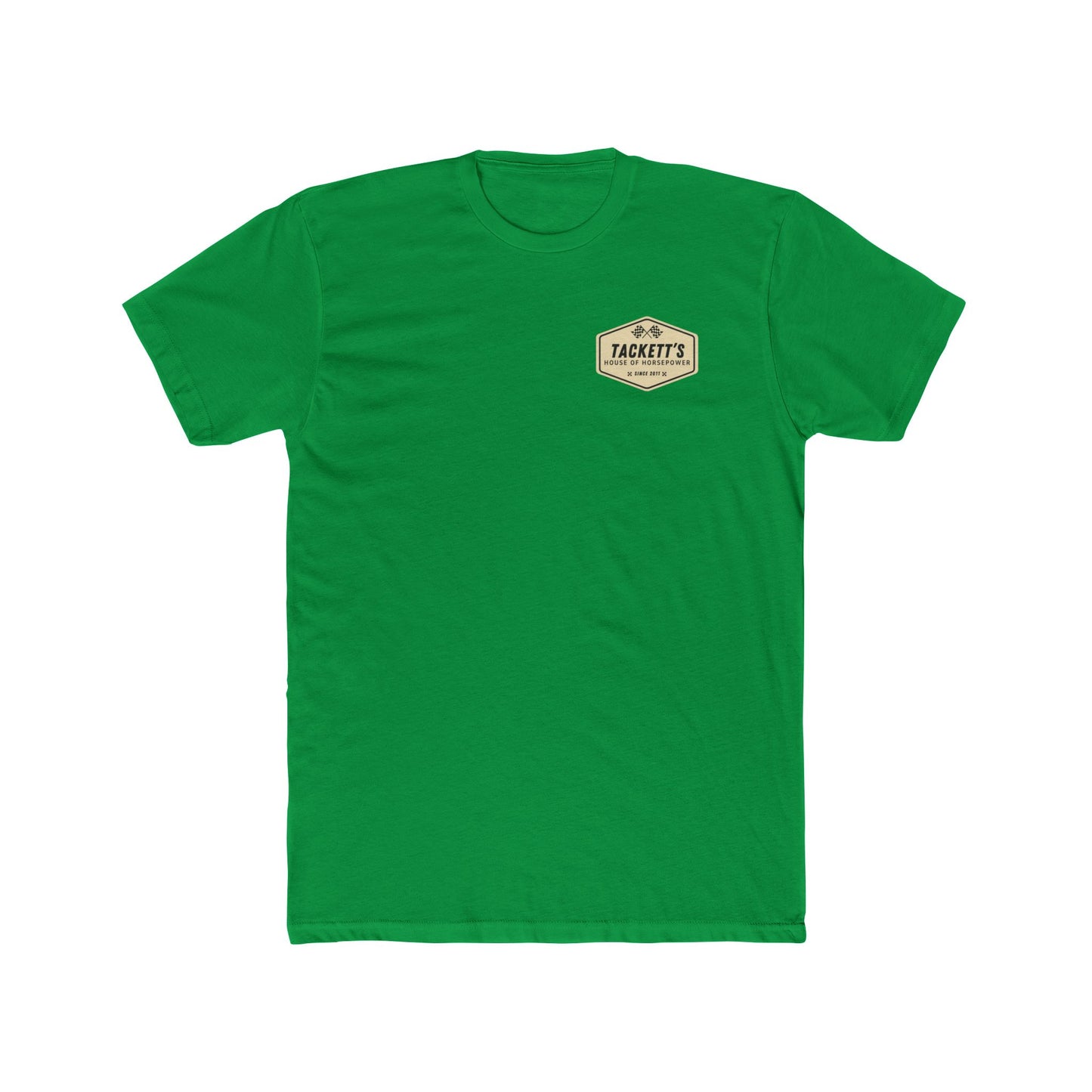 Tackett's House of Horsepower Tee — Vintage Racing Flags T‑Shirt