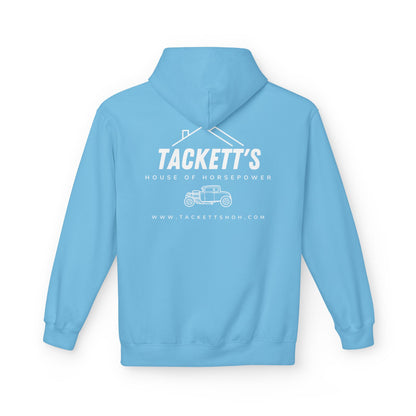 Tackett's House of Horsepower Hoodie - White Logo