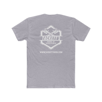 Classic Piston Engine Tee — Solid Cotton Short-Sleeve T-Shirt