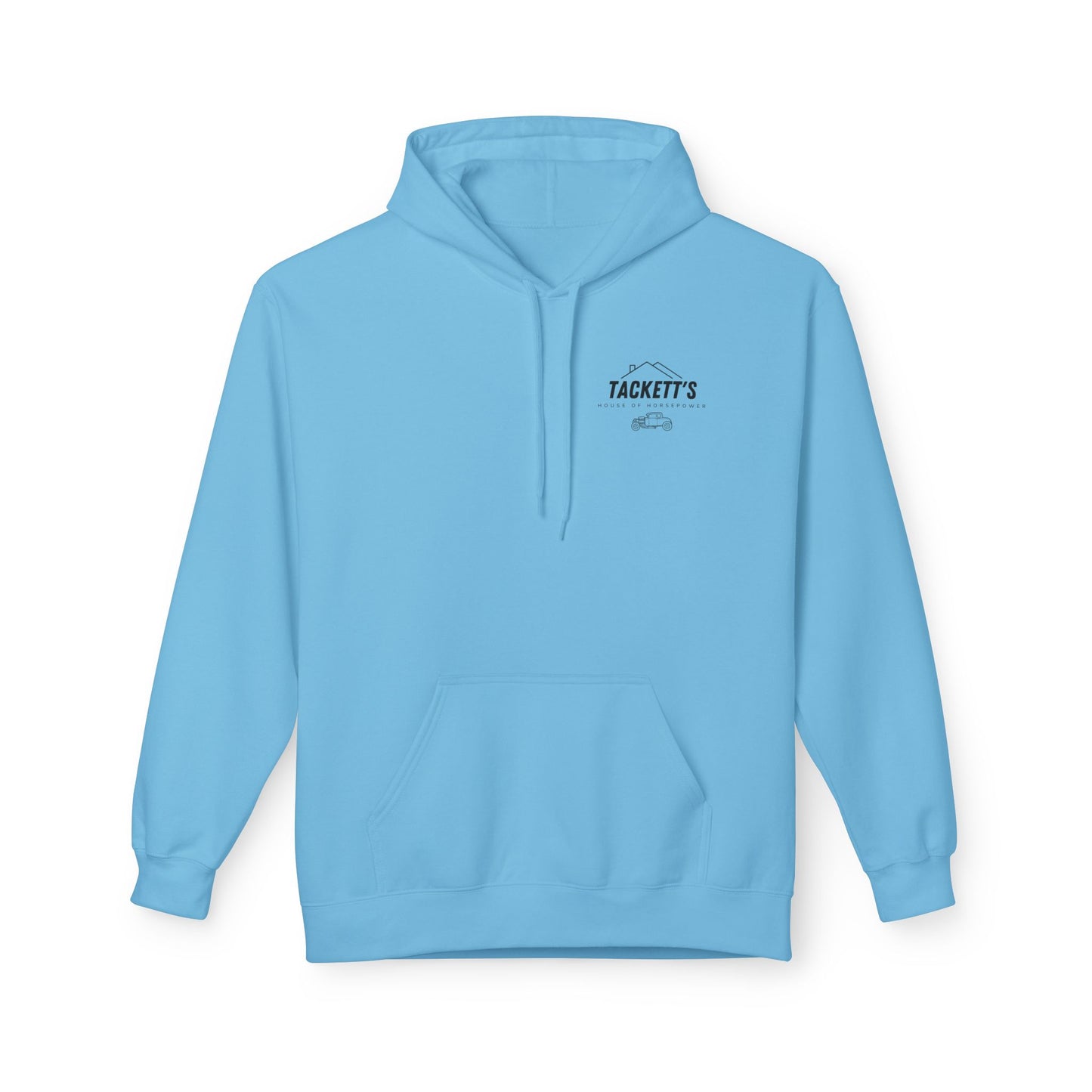 Tackett's House of Horseower Custom Fleece Hoodie | Black Logo