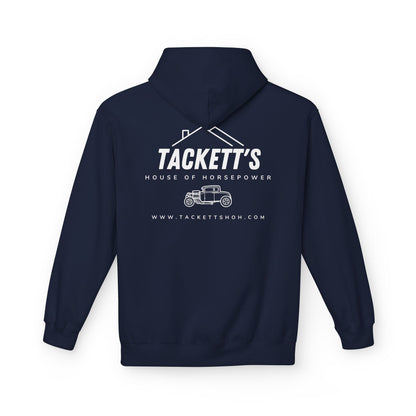 Tackett's House of Horsepower Hoodie - White Logo