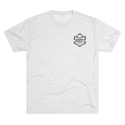 Tackett’s House of Horsepower Logo Tee — Engine Piston Mechanics Shirt