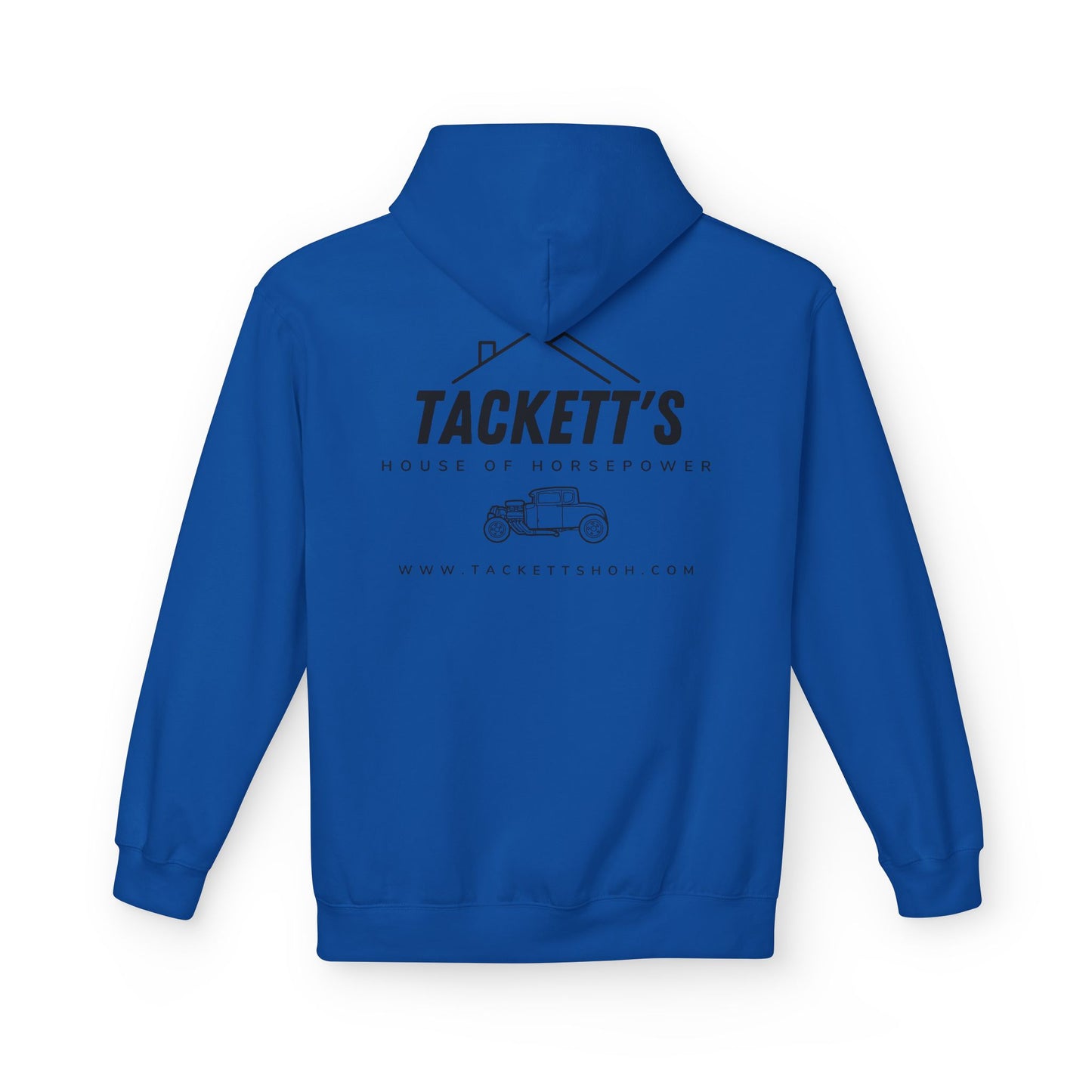 Tackett's House of Horseower Custom Fleece Hoodie | Black Logo