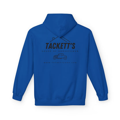 Tackett's House of Horseower Custom Fleece Hoodie | Black Logo