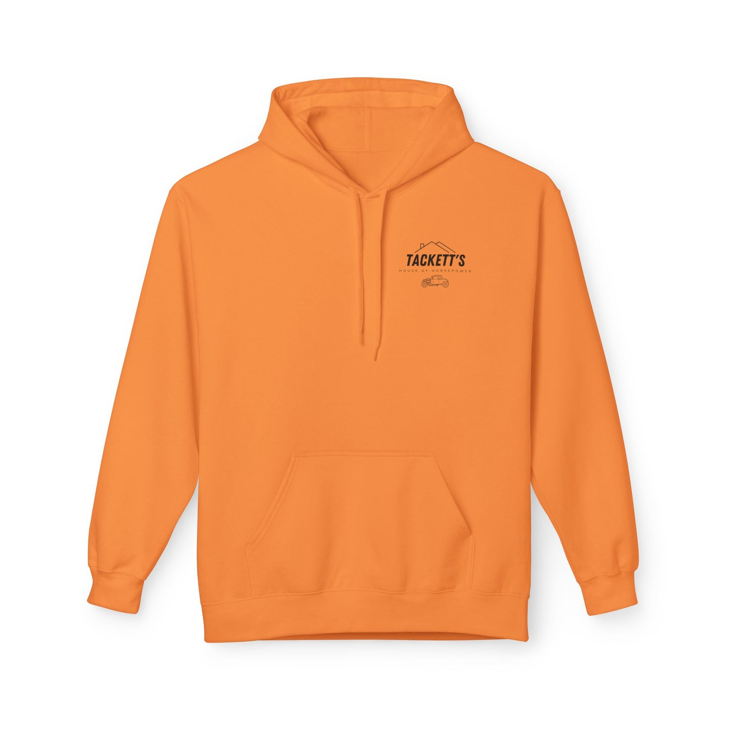 Tackett's House of Horseower Custom Fleece Hoodie | Black Logo