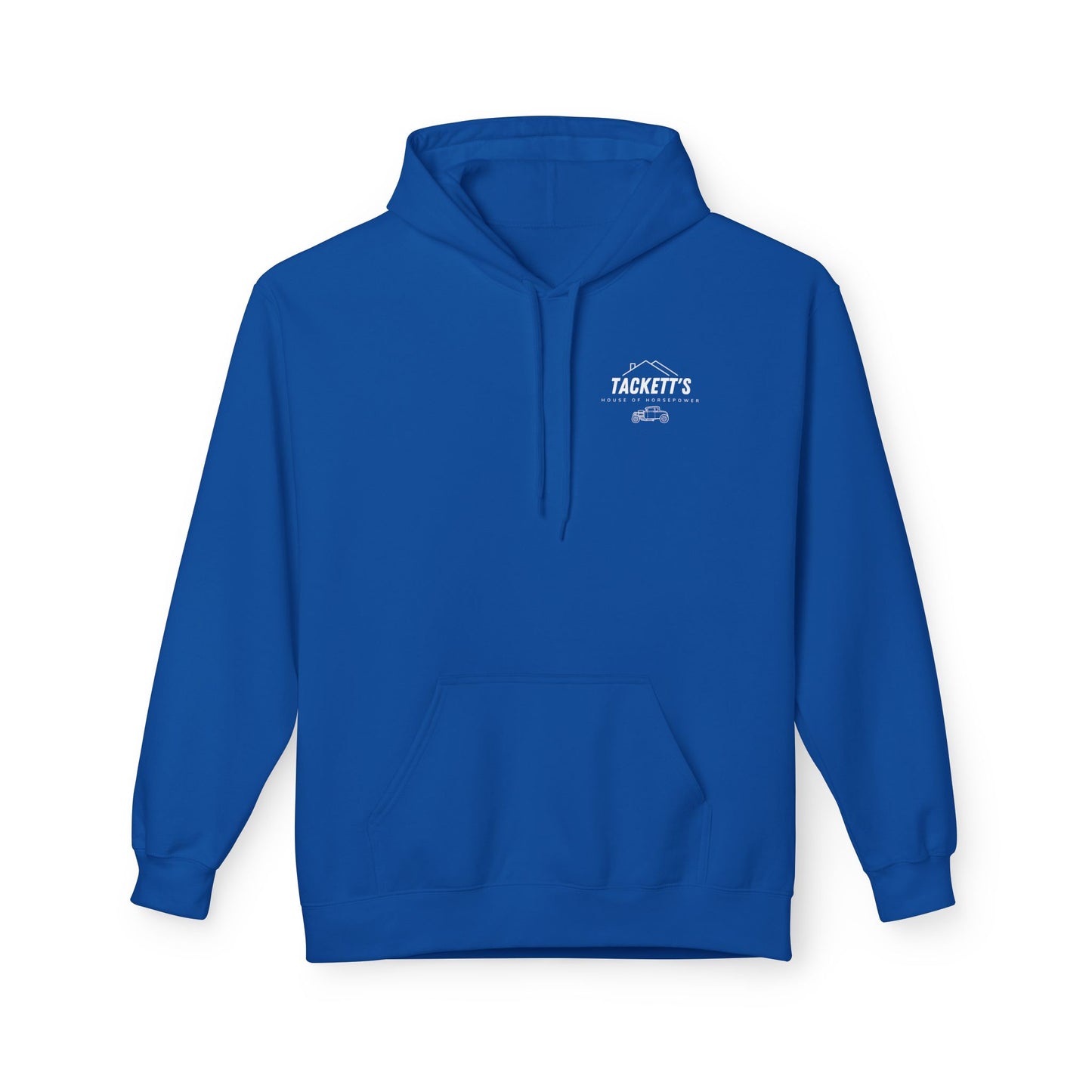 Tackett's House of Horsepower Hoodie - White Logo