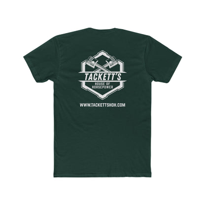 Classic Piston Engine Tee — Solid Cotton Short-Sleeve T-Shirt