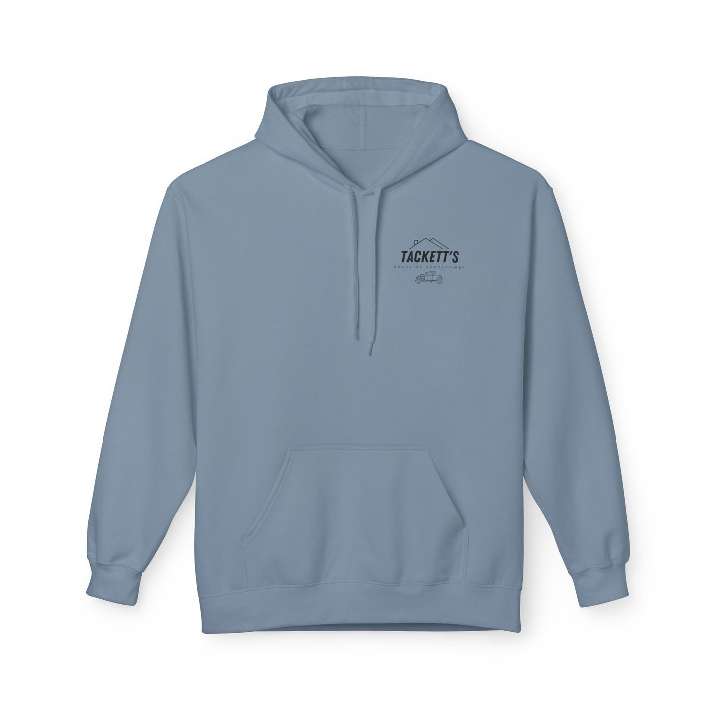 Tackett's House of Horseower Custom Fleece Hoodie | Black Logo