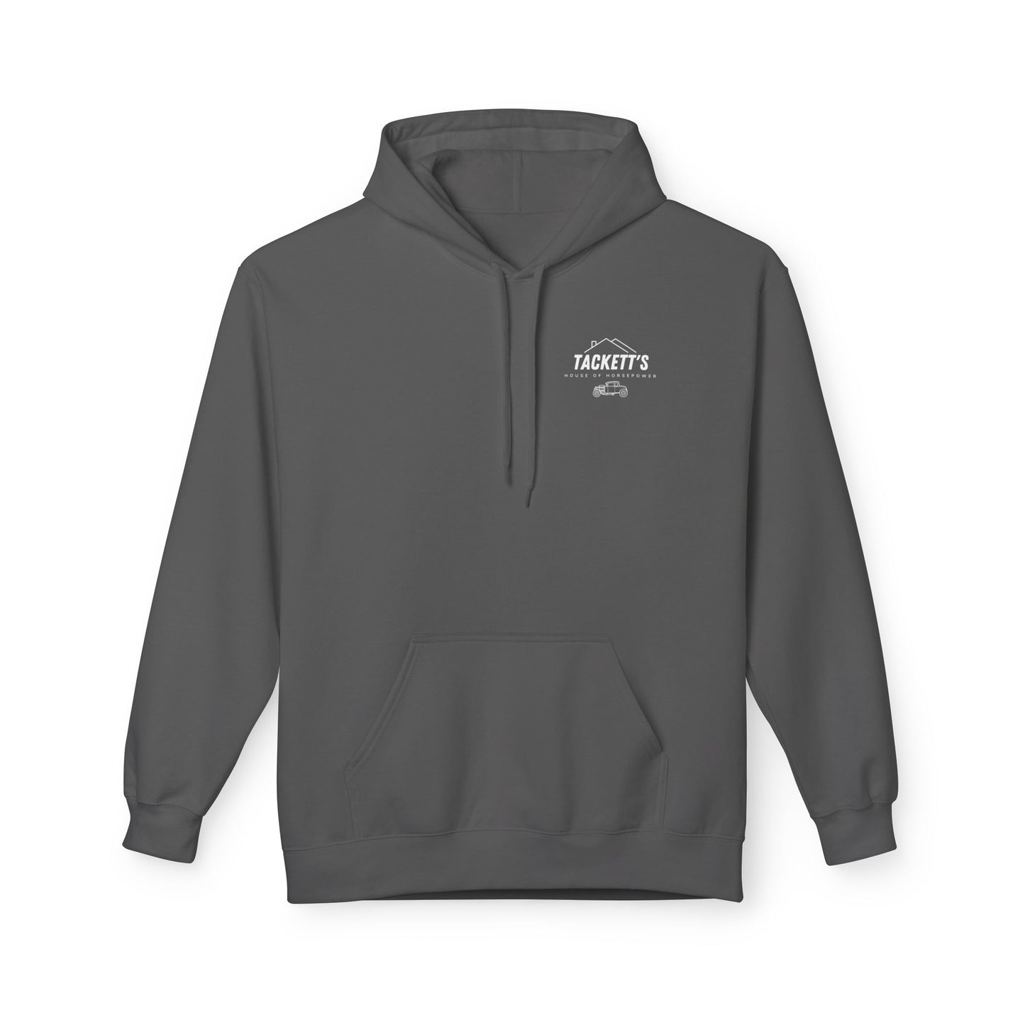 Tackett's House of Horsepower Hoodie - White Logo