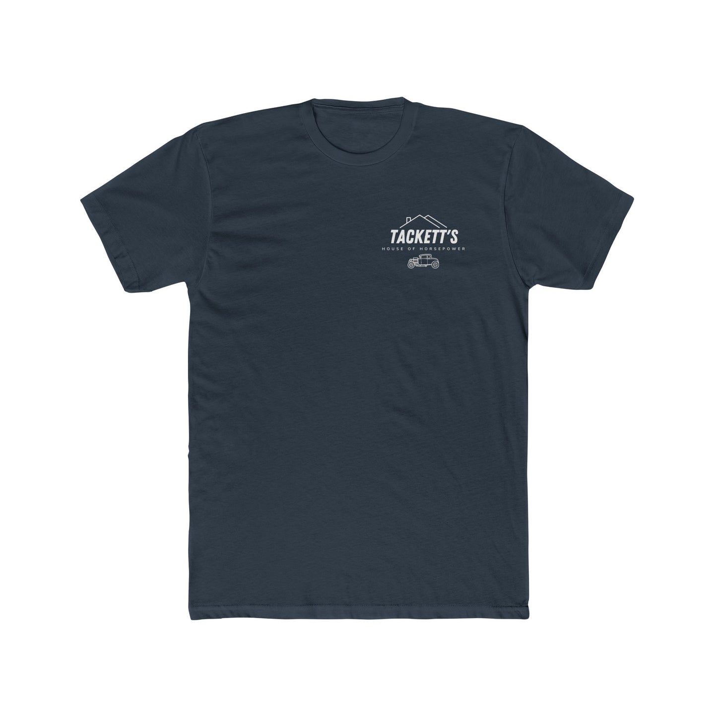 Tackett's House of Horsepower Tee - White Logo