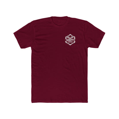 Classic Piston Engine Tee — Solid Cotton Short-Sleeve T-Shirt