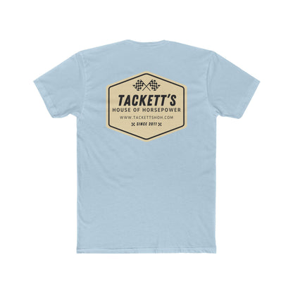 Tackett's House of Horsepower Tee — Vintage Racing Flags T‑Shirt