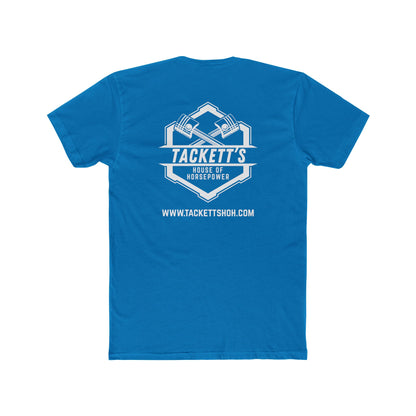 Classic Piston Engine Tee — Solid Cotton Short-Sleeve T-Shirt
