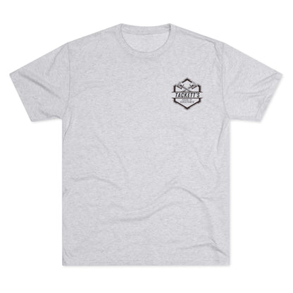 Tackett’s House of Horsepower Logo Tee — Engine Piston Mechanics Shirt
