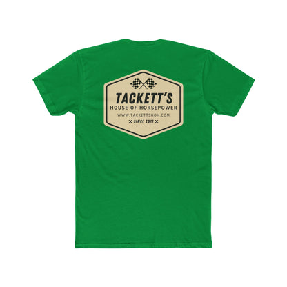 Tackett's House of Horsepower Tee — Vintage Racing Flags T‑Shirt