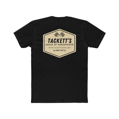 Tackett's House of Horsepower Tee — Vintage Racing Flags T‑Shirt