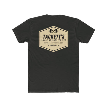 Tackett's House of Horsepower Tee — Vintage Racing Flags T‑Shirt
