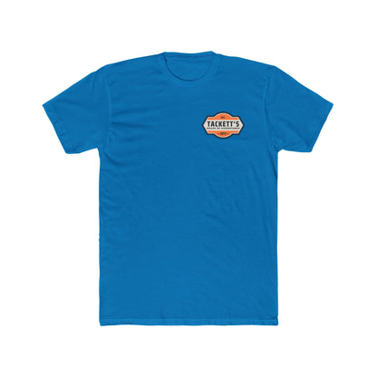 Tackett’s House of Horsepower Vintage Logo Tee — Vintage Automotive Crew Shirt