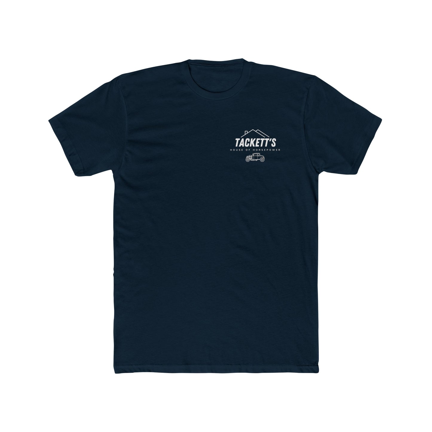 Tackett's House of Horsepower Tee - White Logo