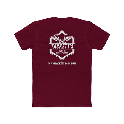 Classic Piston Engine Tee — Solid Cotton Short-Sleeve T-Shirt
