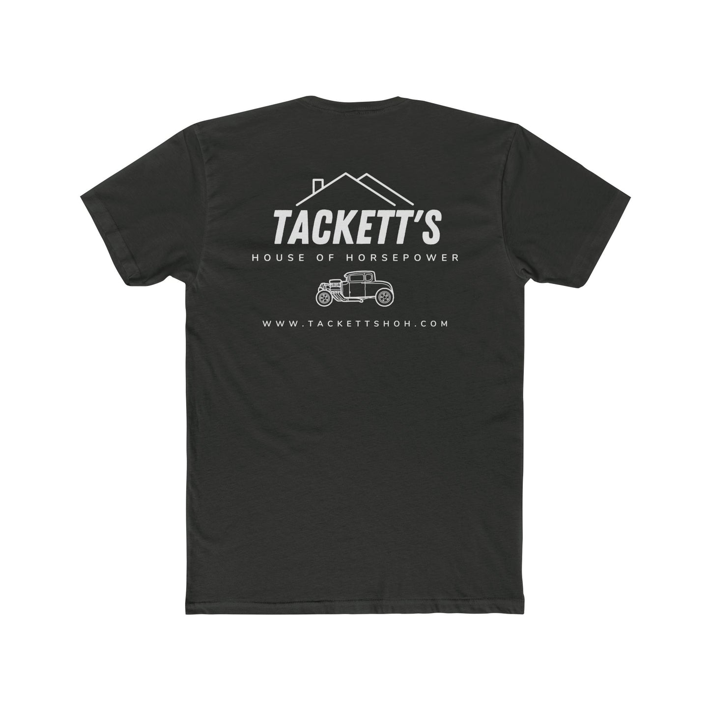 Tackett's House of Horsepower Tee - White Logo