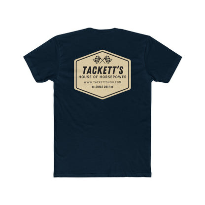Tackett's House of Horsepower Tee — Vintage Racing Flags T‑Shirt