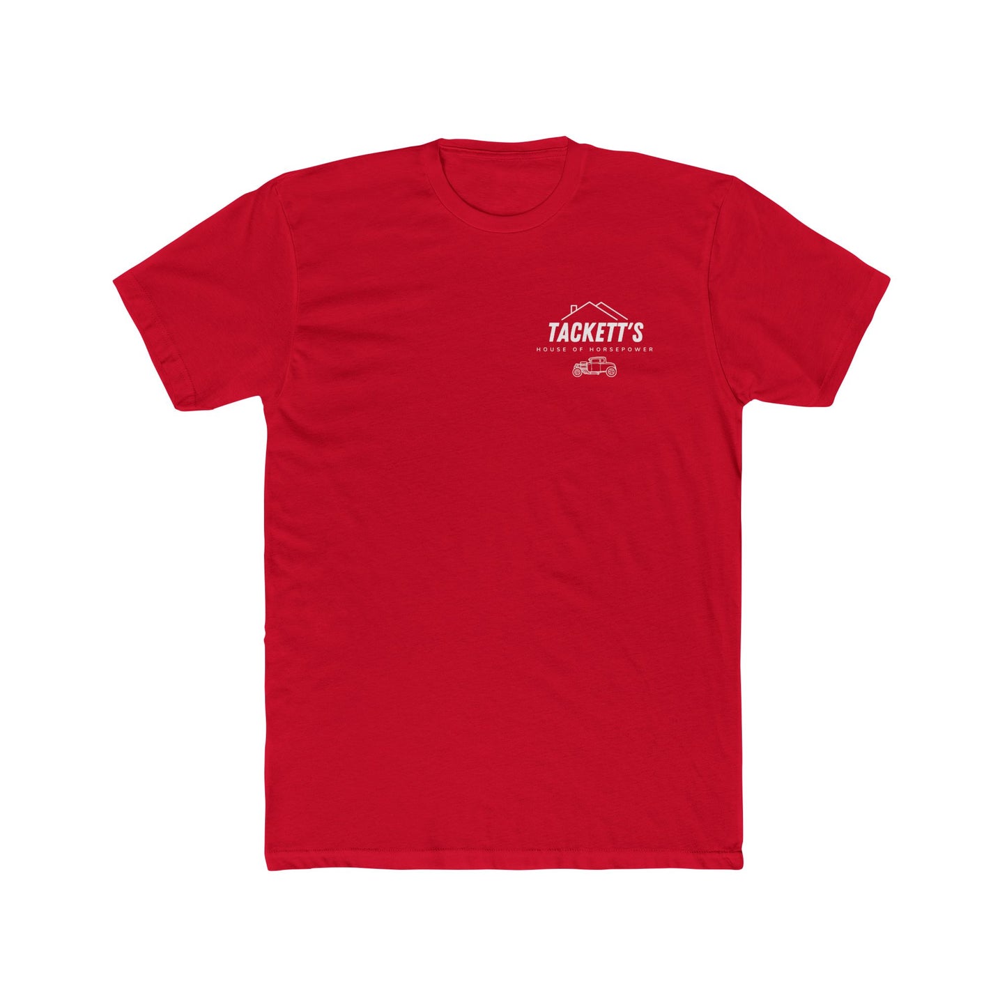 Tackett's House of Horsepower Tee - White Logo