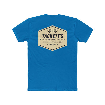 Tackett's House of Horsepower Tee — Vintage Racing Flags T‑Shirt