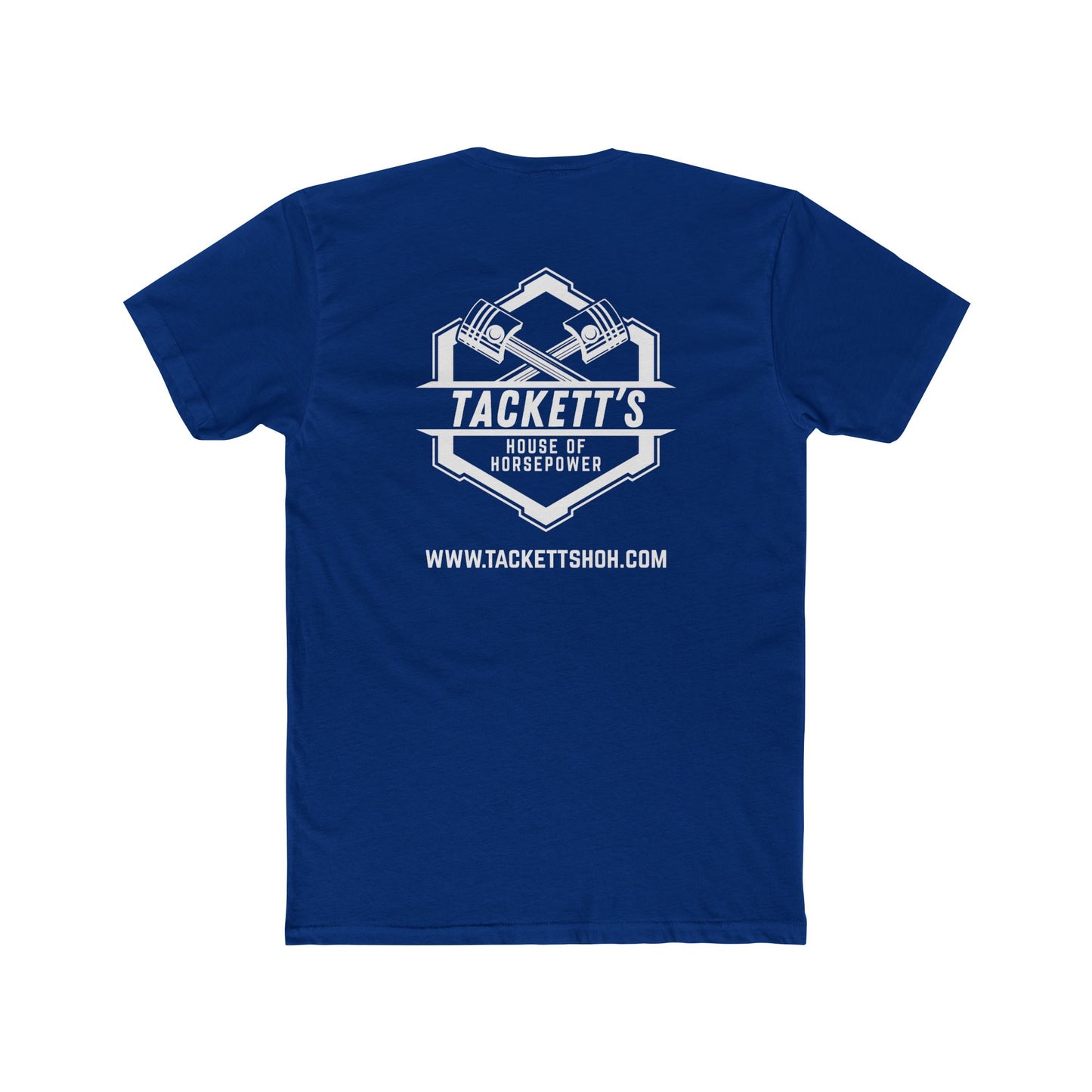 Classic Piston Engine Tee — Solid Cotton Short-Sleeve T-Shirt