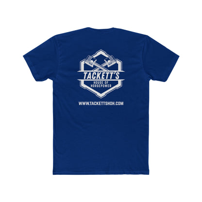 Classic Piston Engine Tee — Solid Cotton Short-Sleeve T-Shirt