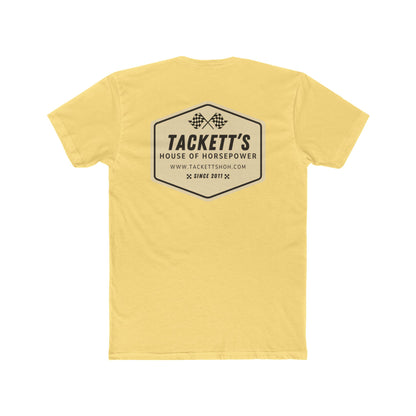 Tackett's House of Horsepower Tee — Vintage Racing Flags T‑Shirt