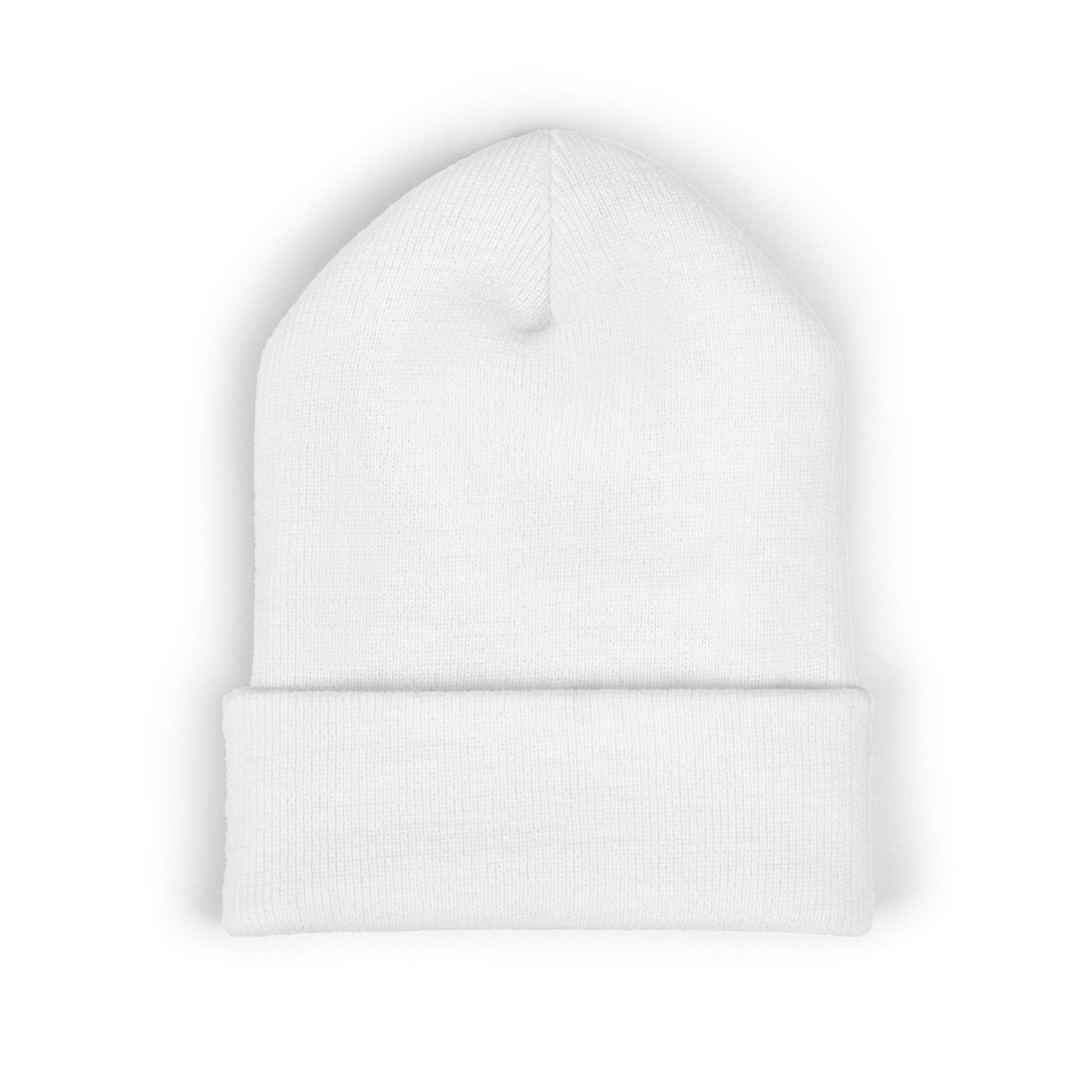 Classic Cuffed Beanie, Vintage Logo — Warm Team Knit Hat